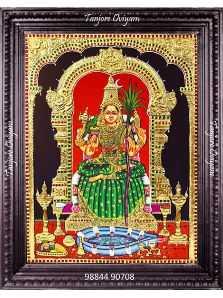 Kamatchi Tanjore Artwork